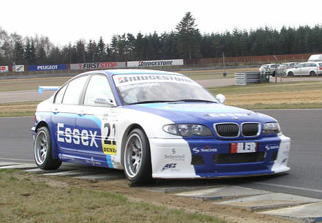 Den anden Team Essex køfrer med en BMW E90 til rådighed er John Nielsen.